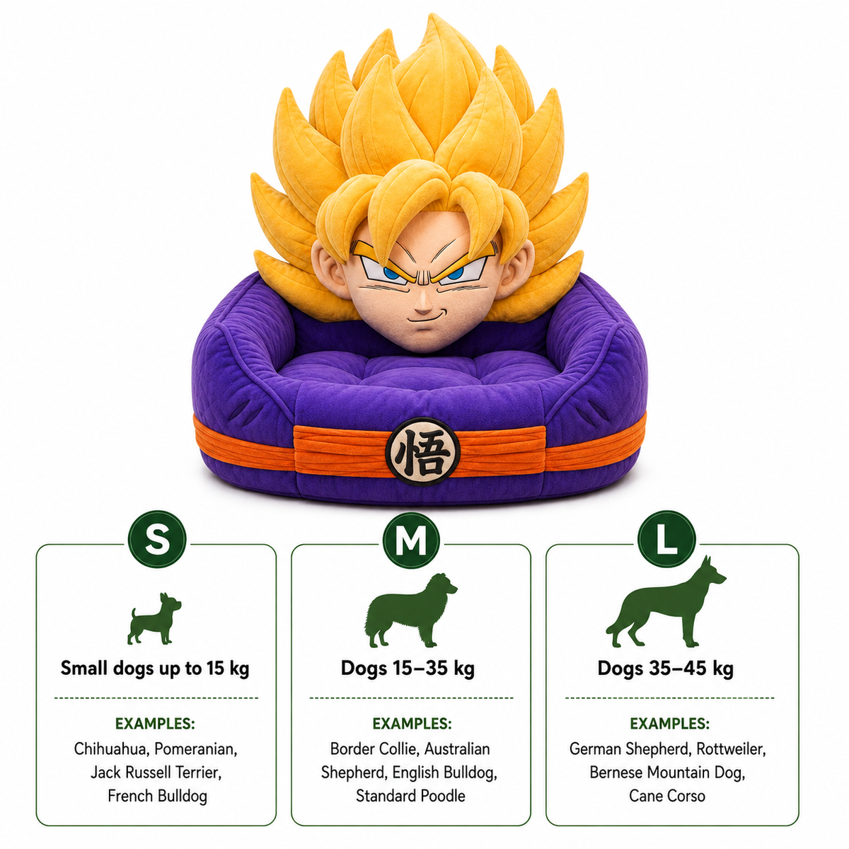 Super Saiyan Goku - DBZ Pet Bed